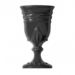 Cupa neagra marmura reconstituita 18x15 cm