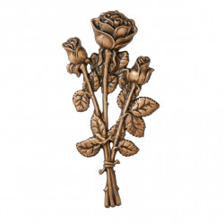 Floare Bronz Inaltime 18 cm