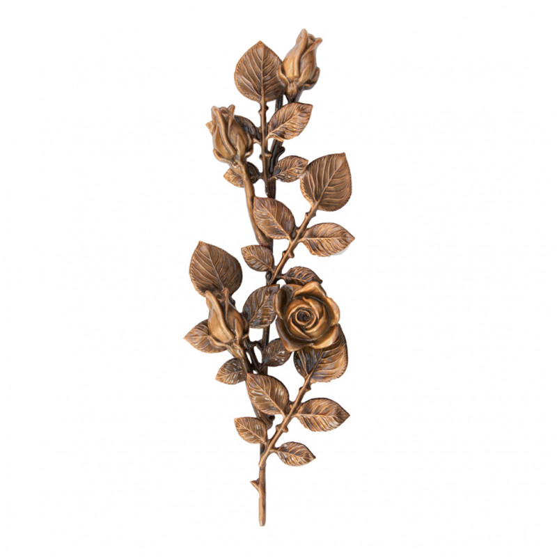 Floare Bronz Inaltime 40 x Latime 14 cm