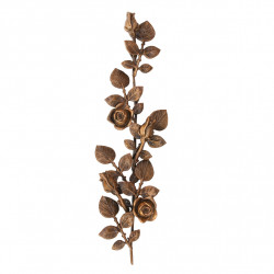 Floare Bronz Inaltime 60 x Latime 15 cm