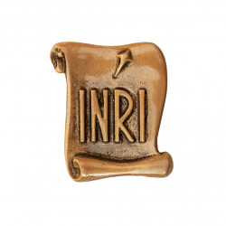 INRI Bronz Inaltime 2.5 x Latime 1.5 cm