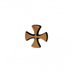 Semn Bronz Cruciulita 3cm pentru Litere Roman
