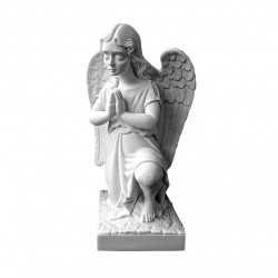 Marvany porbol angyal szobor (jobb) 27x14cm